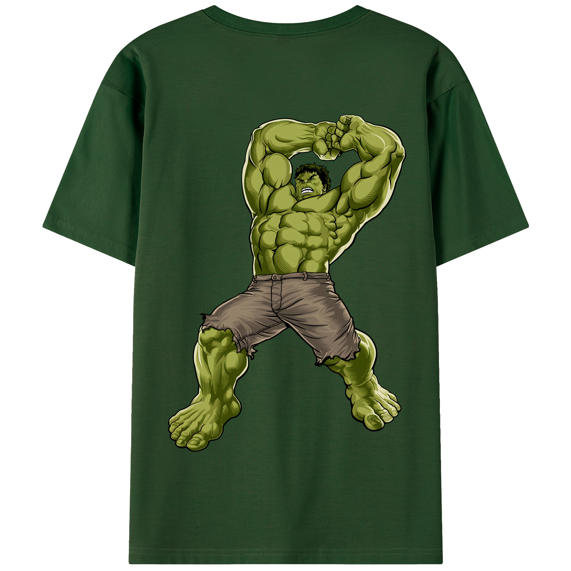 （画像用） アベンジャーズ The Avengers 綿100％半袖Tシャツ（背面プリント）